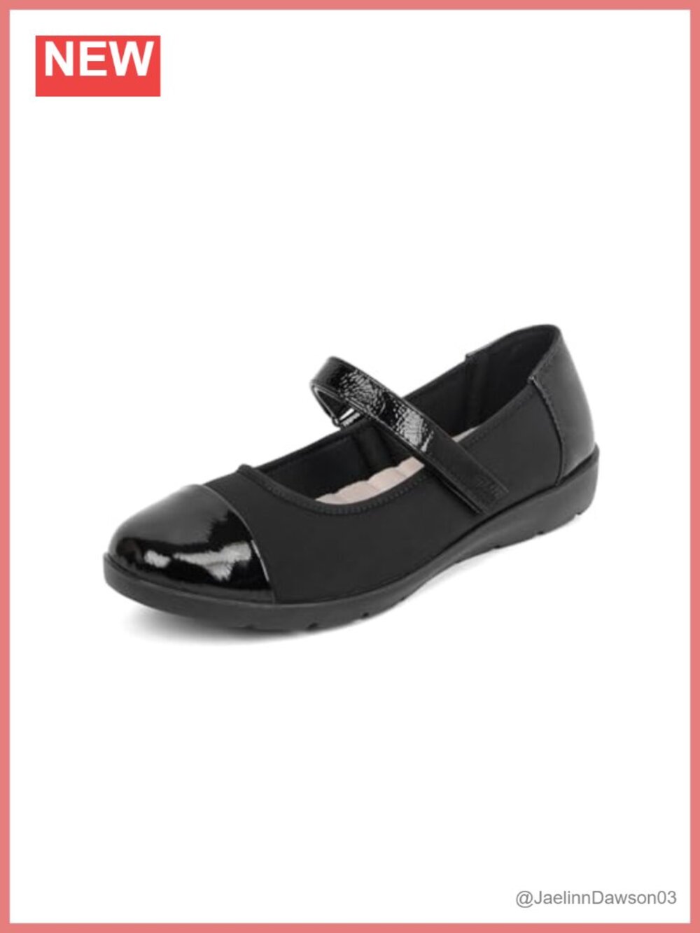 Women's Orthopedic Mary Jane Flats Round Toe Comfortable Bunions Walking Shoes